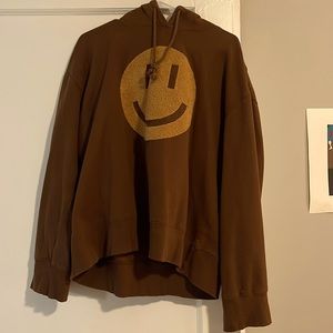 Super Cozy smiley hoodie!